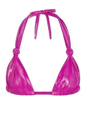 SKIMS Triangle Bikini Top in Lollipop